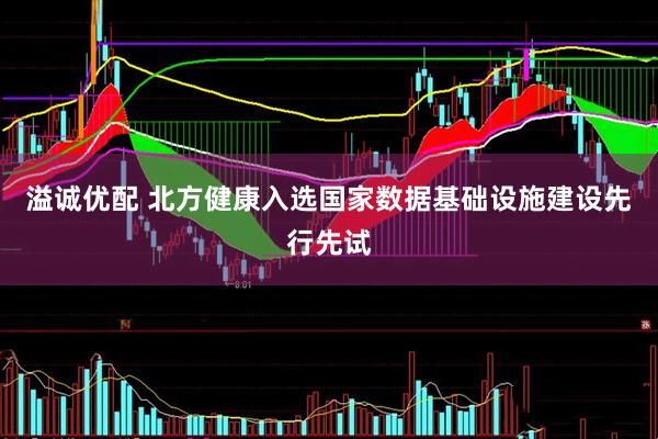 溢诚优配 北方健康入选国家数据基础设施建设先行先试