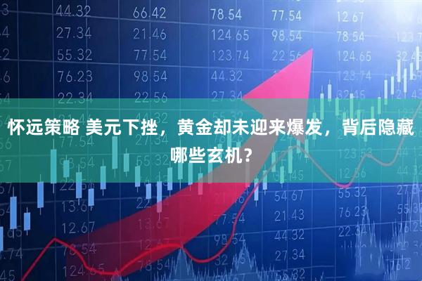 怀远策略 美元下挫，黄金却未迎来爆发，背后隐藏哪些玄机？