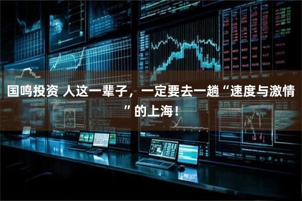 国鸣投资 人这一辈子，一定要去一趟“速度与激情”的上海！
